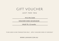 Lah Hair | Gift Cards